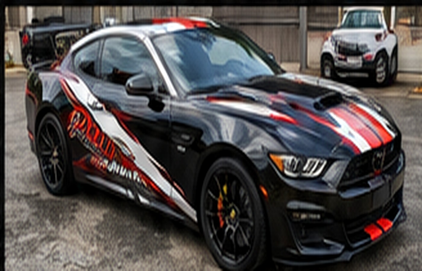 Car graphics example
