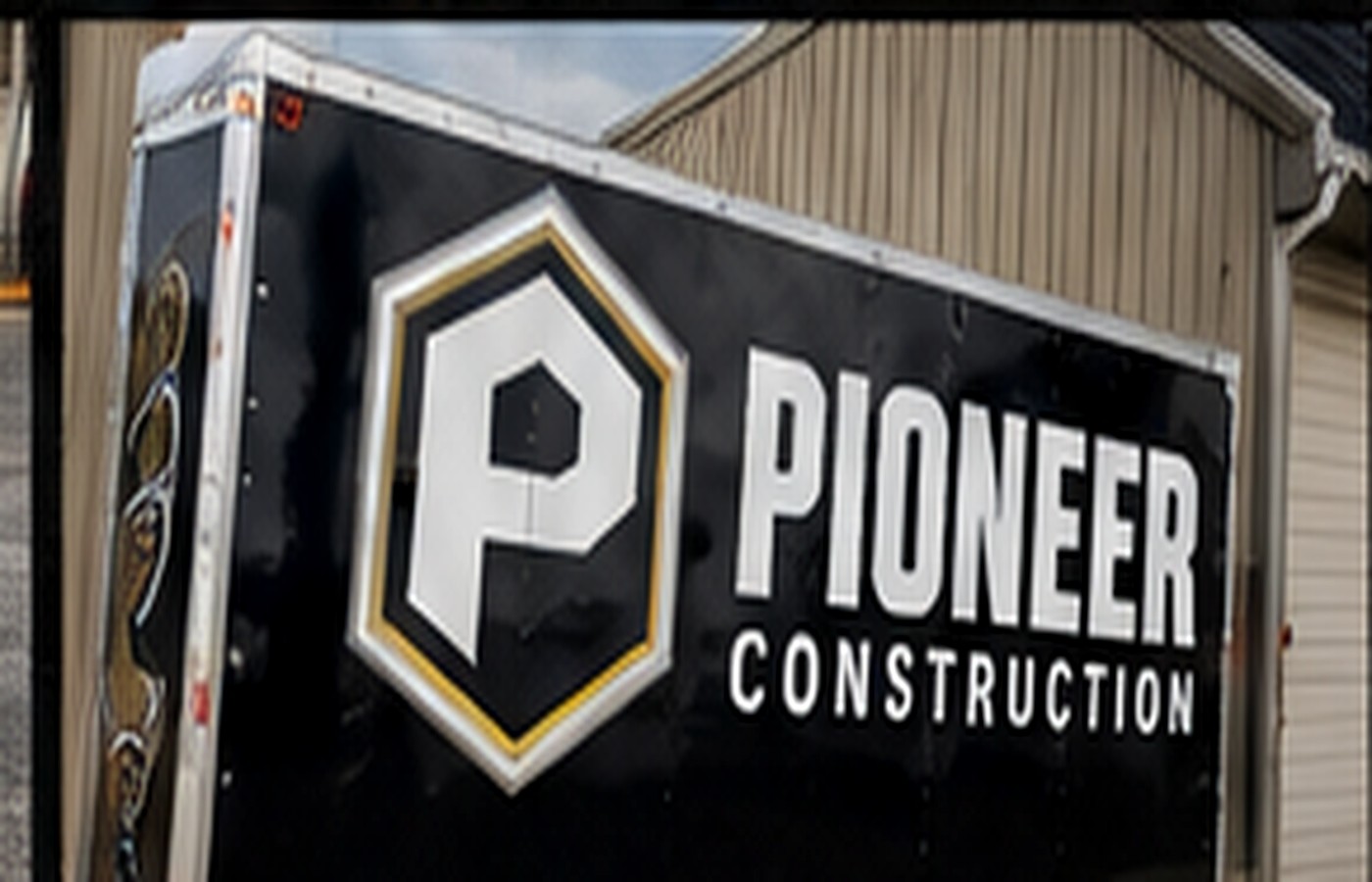 Construction branding example