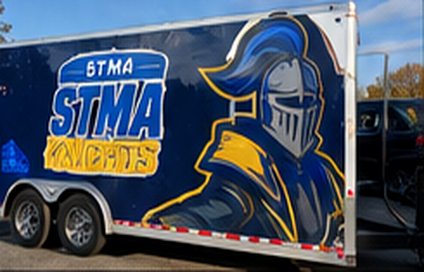 School trailer graphics project